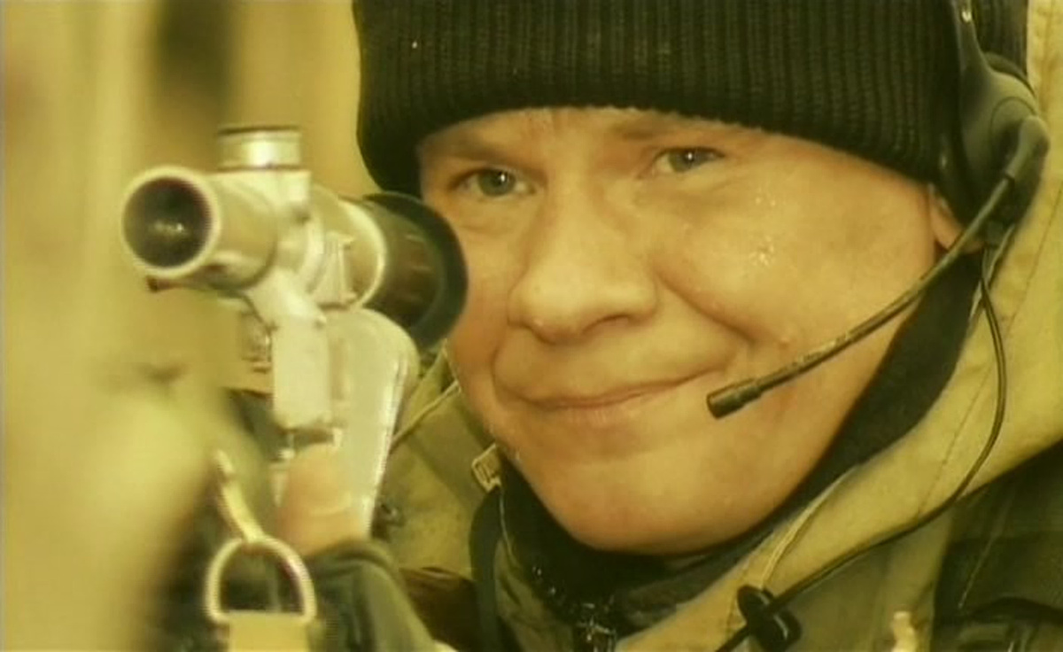 Владислав Галкин в роли снайпера с позывным Якут