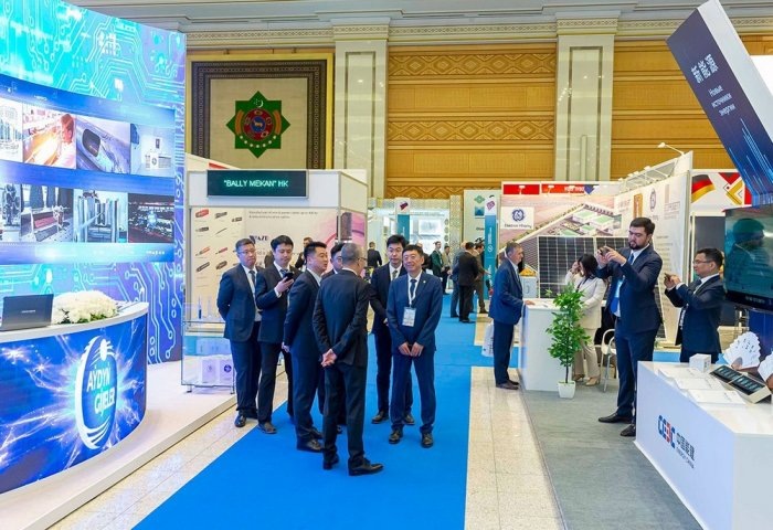 XV Международная выставка и научная конференция Türkmentel-2022, 11-12 ноября 2022 года, Ашхабад, Туркменистан (Фото: turkmenmetbugat.gov.tm)