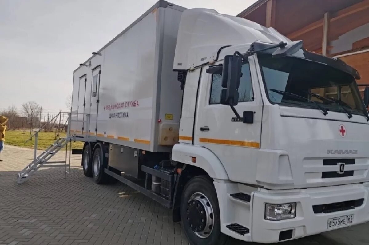    Кардиомобиль начал работать в Ростовской области