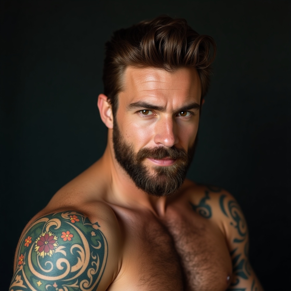 Парни в татухах