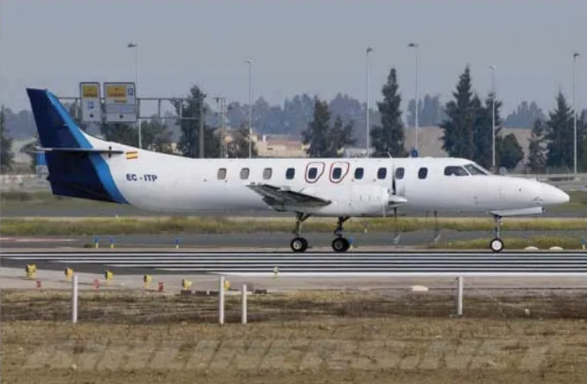 EC-ITP, самолёт, участвовавший в аварии. (AAIU)
