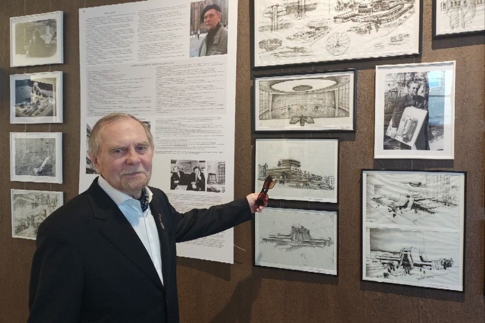    Алексей Герасимов в этом году отметил 85-летие. Татьяна ПЕТУНИНА