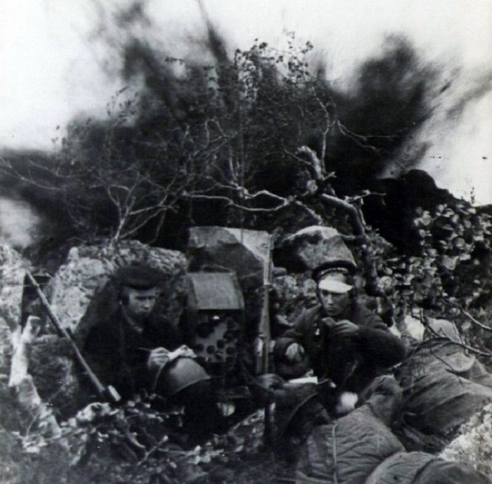 Морская пехота в бою