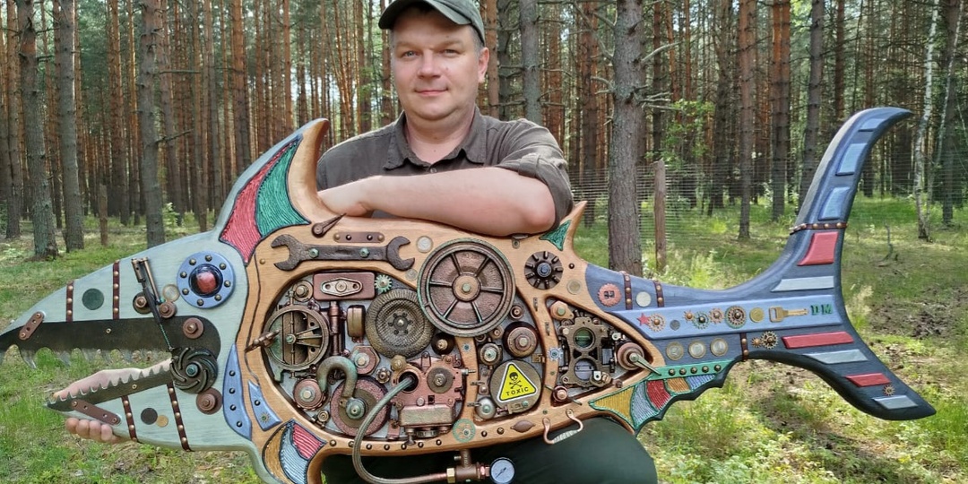 Научная статья: Ассамбляж в стиле стимпанк. Эксцентричные арт-объекты TOXIC и PREDATOR.