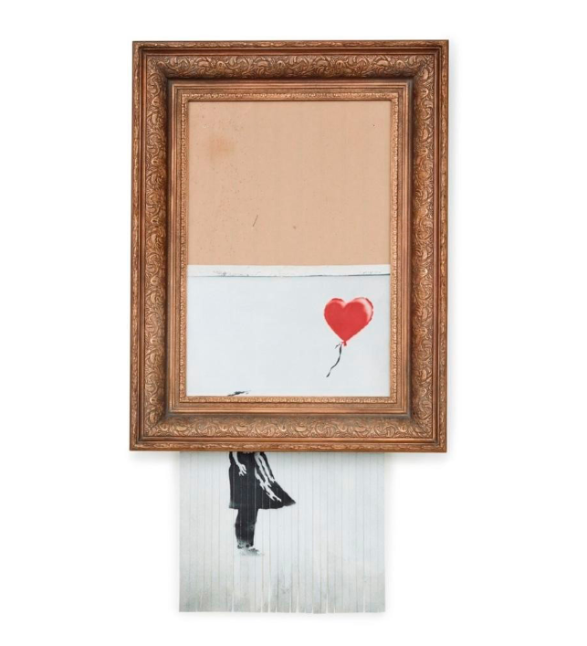 Бэнкси, «Любовь в мусорном ведре», 2018 
