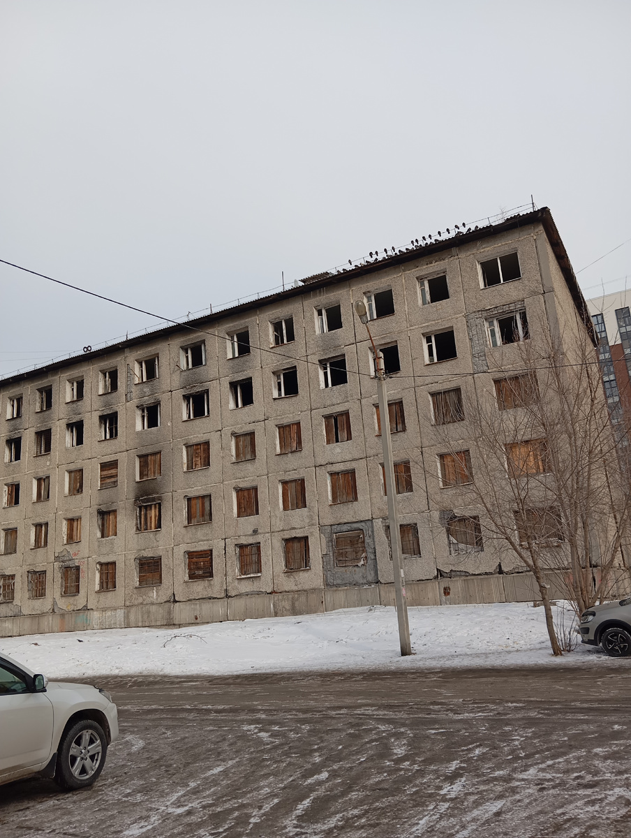 Общежитие 2.Заброшено с 2011 года