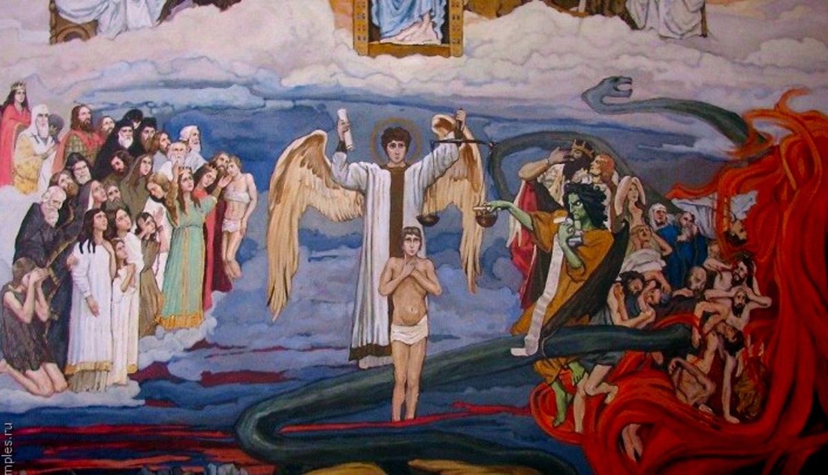 Картина «Страшный Суд». Художник В.М. Васнецов.