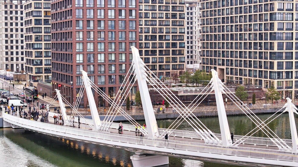 Реальные фотографии моста. Источник mos.ru