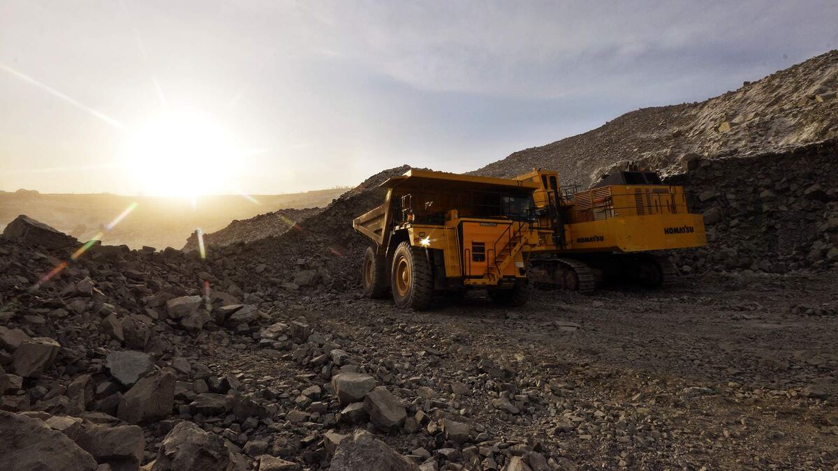 На одном из приисков