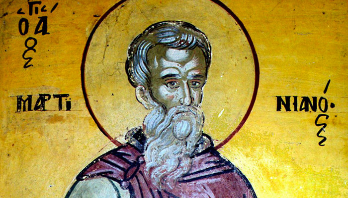 Преподобный Мартиниан Палестинский. Фото: pravlife.org