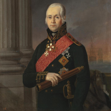 Портрет адмирала Ушакова. Автор: Неизвестен. Государственный Эрмитаж