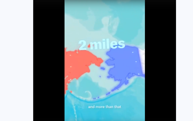 Между нами чуть больше двух миль (3,8 километра)