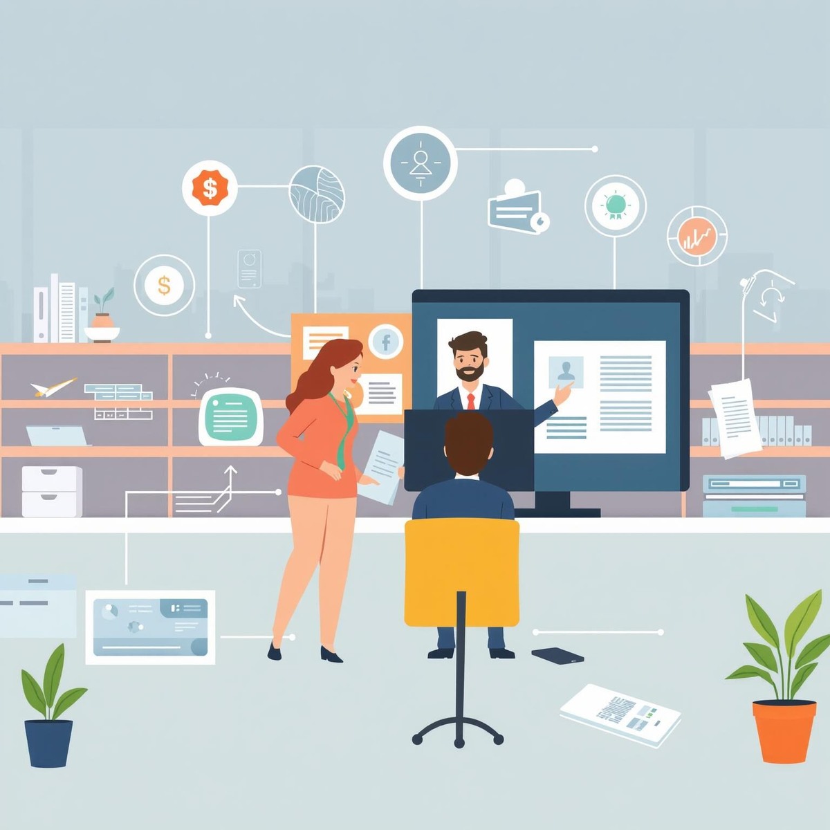    Интеграция HR-систем с помощью Make для бизнеса