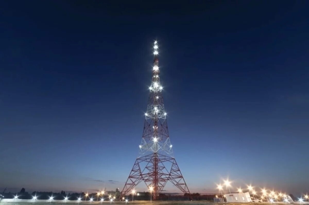    В Волгограде на Мамаевом кургане демонтировали старую телебашню