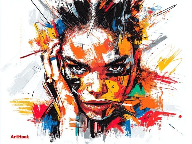    Оформление портретного панно: создайте уникальное многочастное искусство, которое вдохновляет и трогает душу Art-Hook.Ru