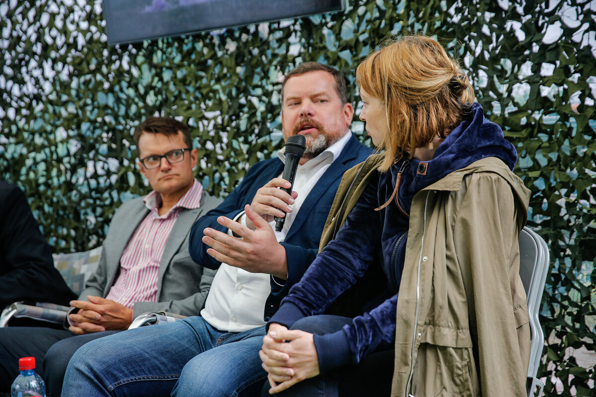 Андис Кудорс (в центре) © Latvijas armija