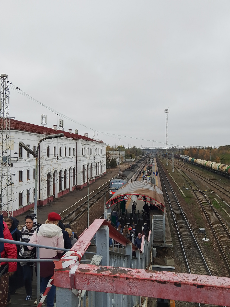 Станция Серпухов. Наши дни