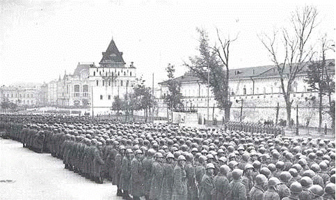  Отправка на фронт частей Горьковского формирования, октябрь 1941 г. 