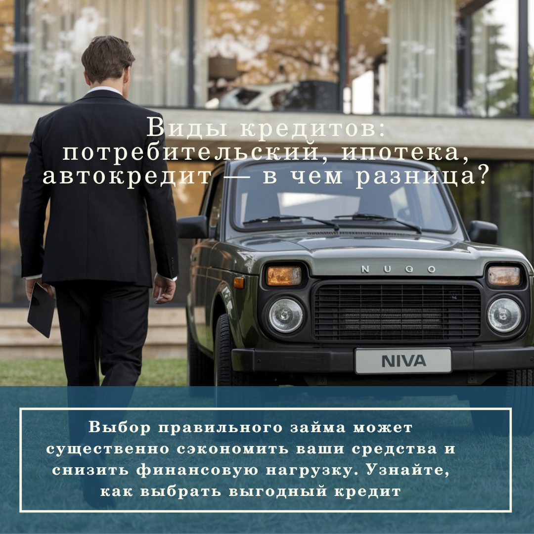 Виды кредитов