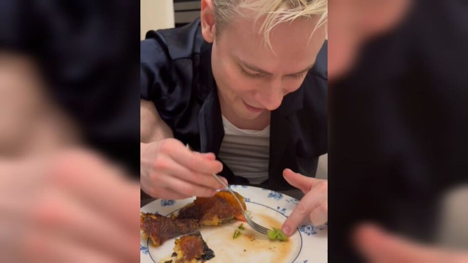    Shaman ужинает с Екатериной Мизулиной. Источник: Кадр из видео