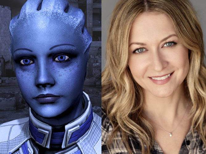 Лиара Т'Cони (Али Хиллис). Азари, возможная спутница (и любовный интерес) Шепарда