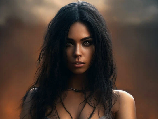 Античная девушка