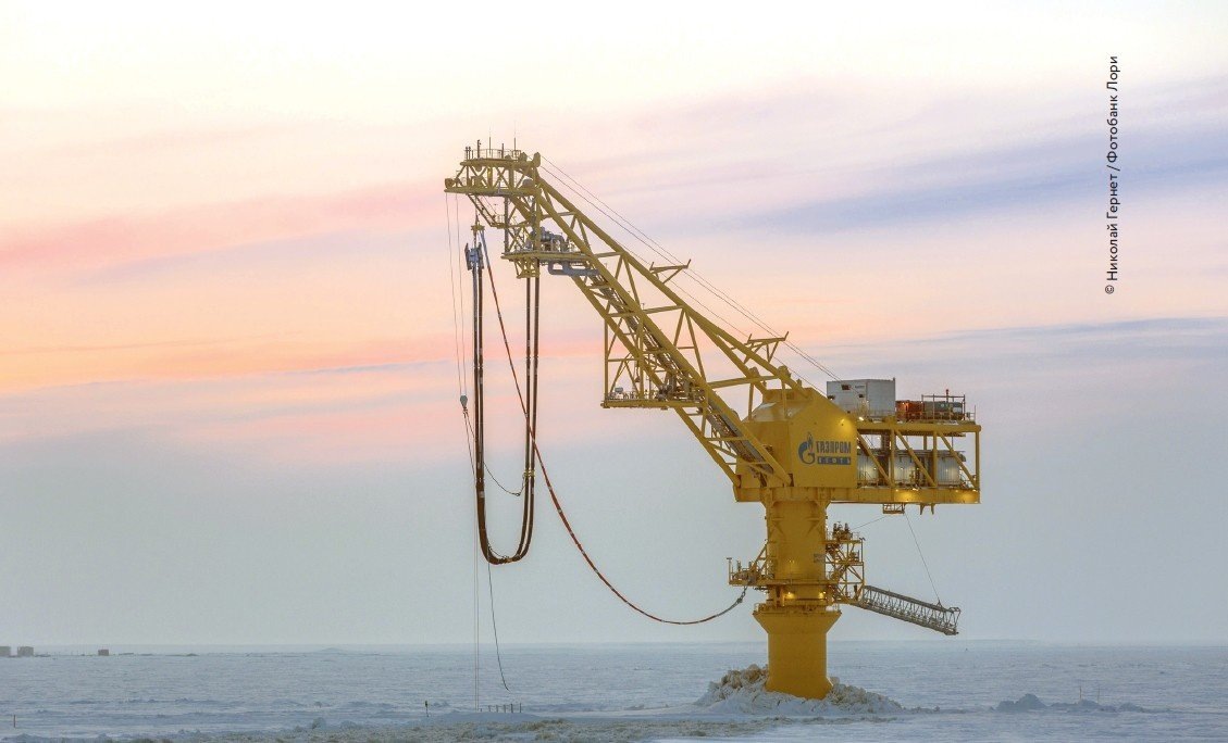 Выносной точечный нефтеналивной терминал у берегов мыса Каменный в Обской губе