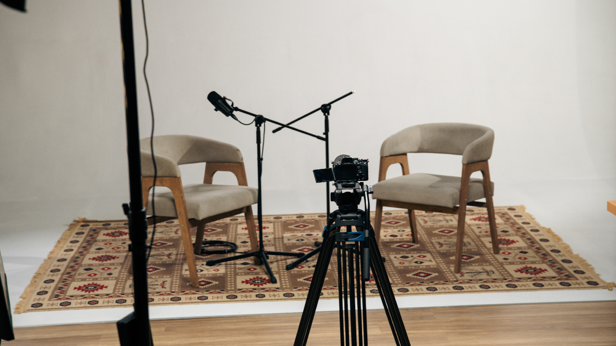 Зал для записи подкаста