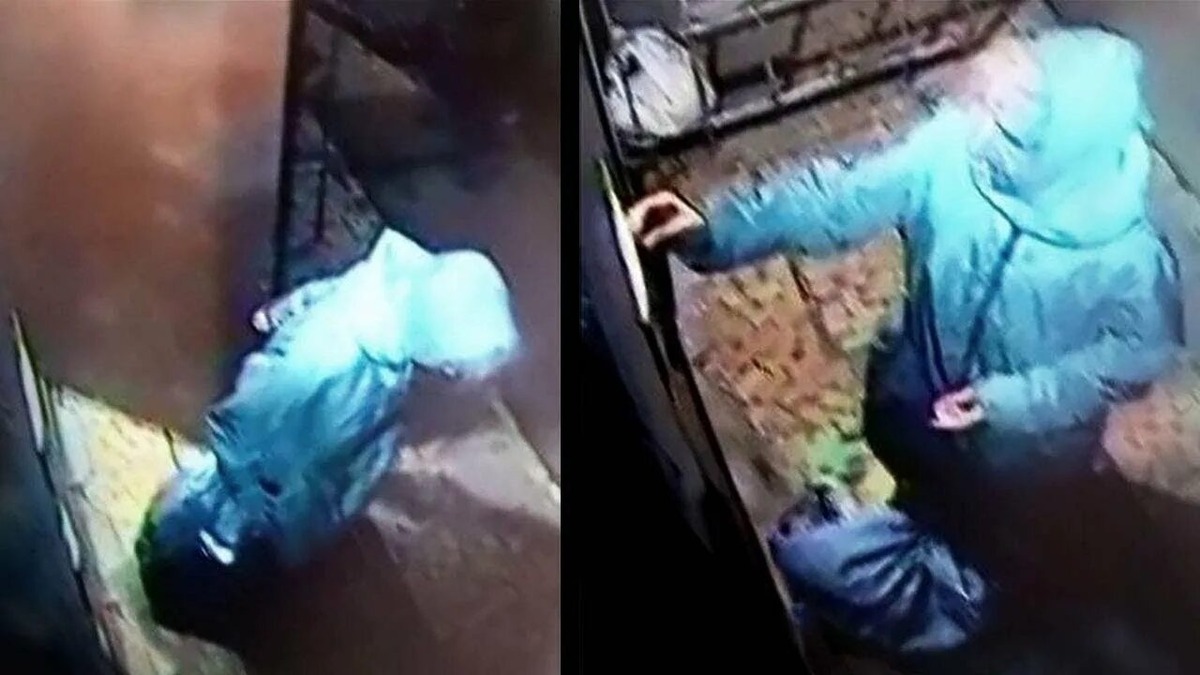 Самсонова попала на камеры видеонаблюдения.