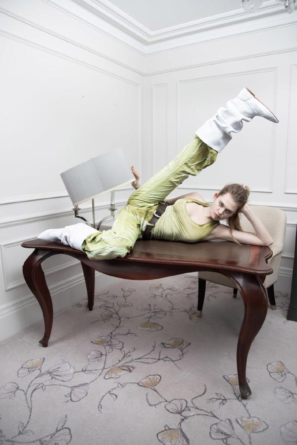 Лукбук коллекции Маши Поповой осень-зима 2025-2026 представлен на Неделе моды в Лондоне FW25.