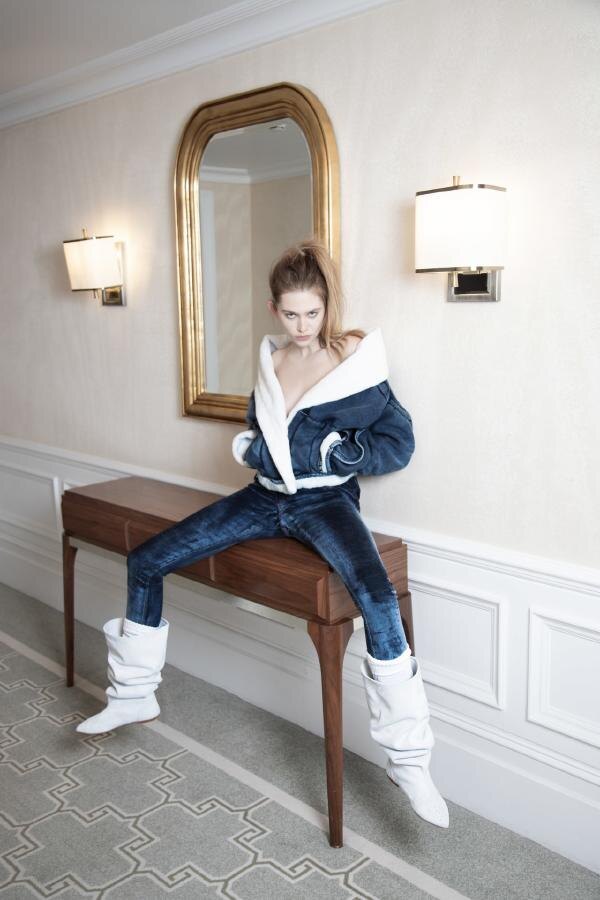 Лукбук коллекции Маши Поповой осень-зима 2025-2026 представлен на Неделе моды в Лондоне FW25.