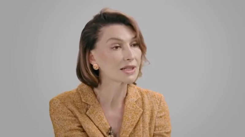    Наталья Максимова на интервью. Фото: скрин Telegram-канала "Эдвард Чесноков"