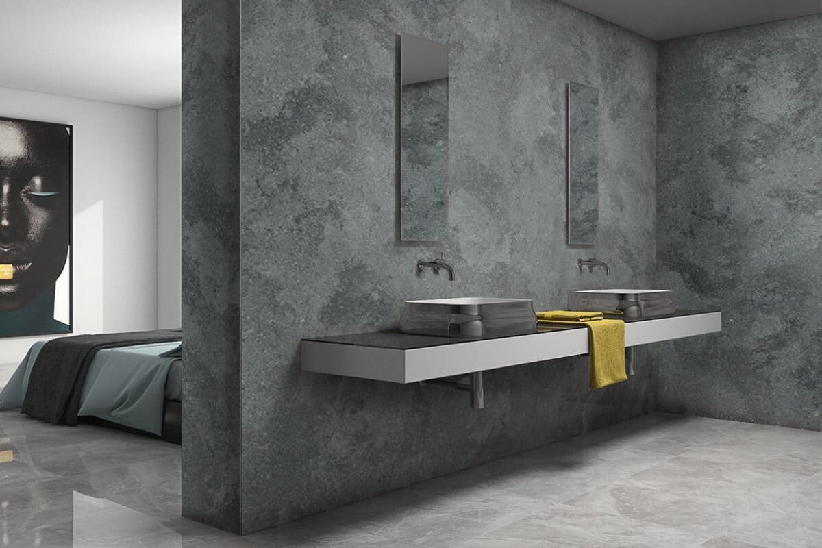 Кварцевый агломерат Sesame Grey