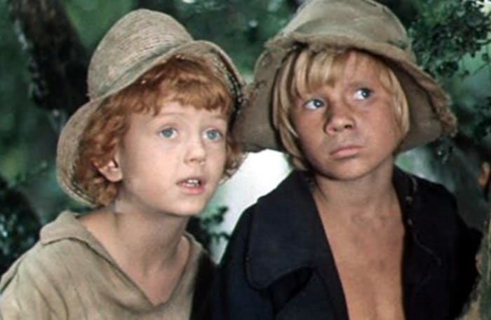 Кадр из фильма "Приключения Тома Сойера и Гекльберри Финна", 1981