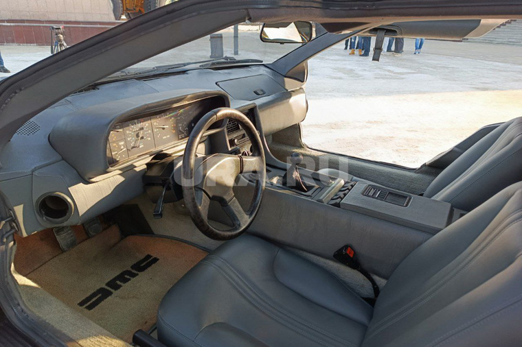 Салон машины, как из фильма «Назад в будущее». Фото: Екатерина Крылова © URA.RU