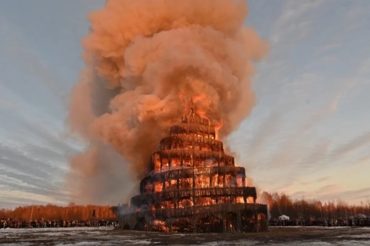    Вавилонская башня. 2022 год.