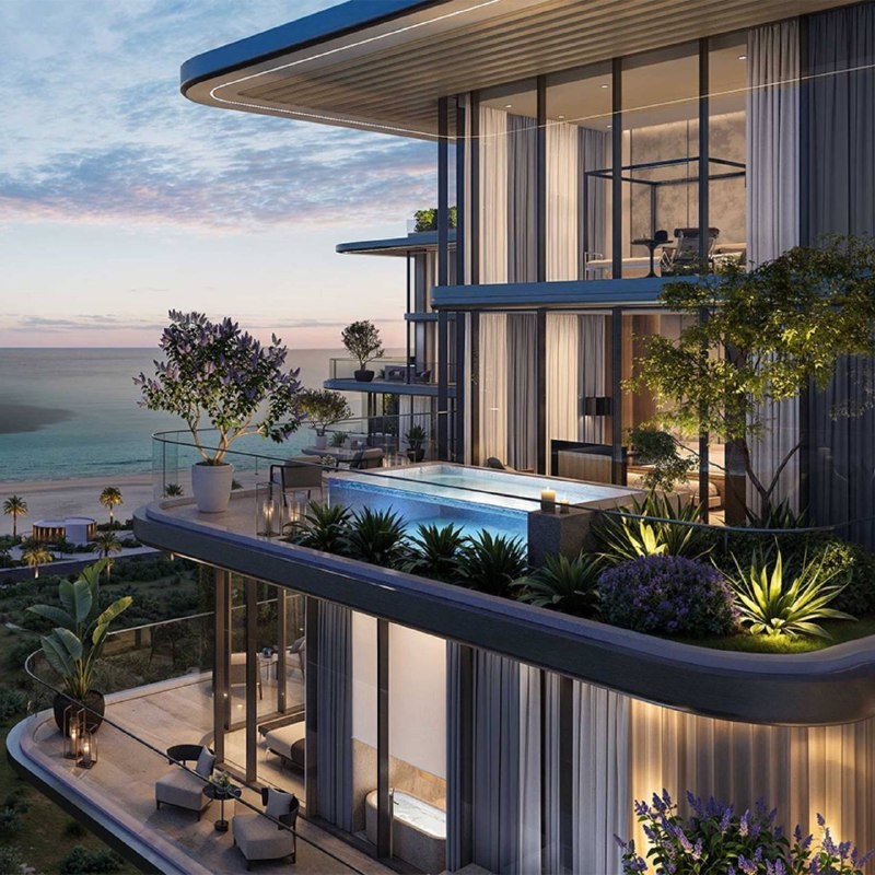    Роскошная недвижимость в Дубае: виллы с видом на море и инфраструктура Максим