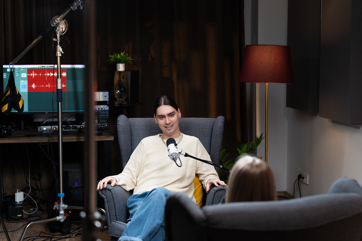 backstage со съёмки выпуска