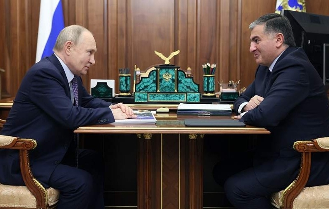    Путин встретился с главой правления компании «Остров мечты» Муцоевым
