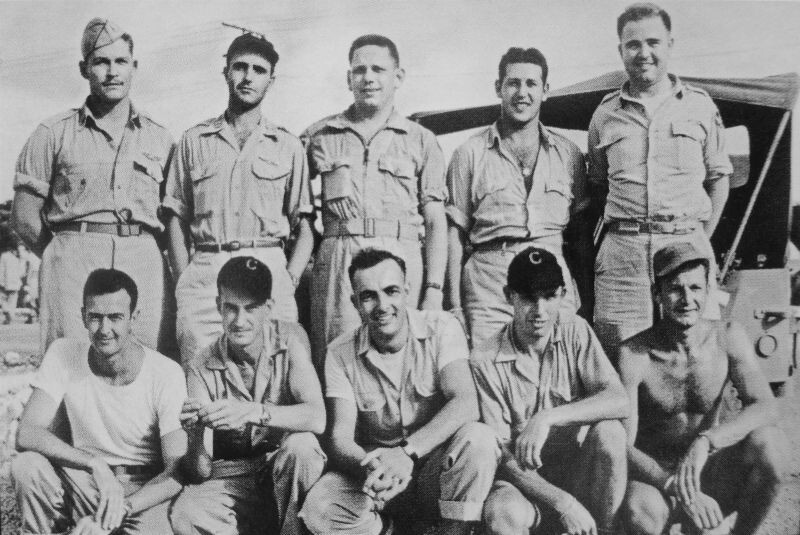 Экипаж американского бомбардировщика В-29, сбросивший атомную бомбу на Нагасаки