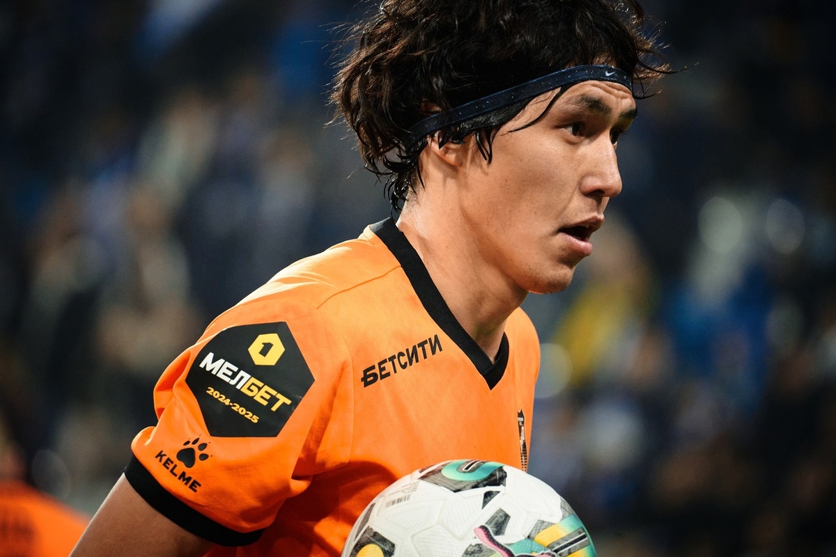     Мингиян Бивеев в матче с «Балтикой» / Фото: ФК «Балтика»