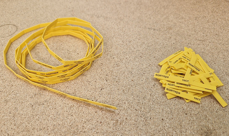 Рис.1 – В каком случае найти кембрик быстрее?