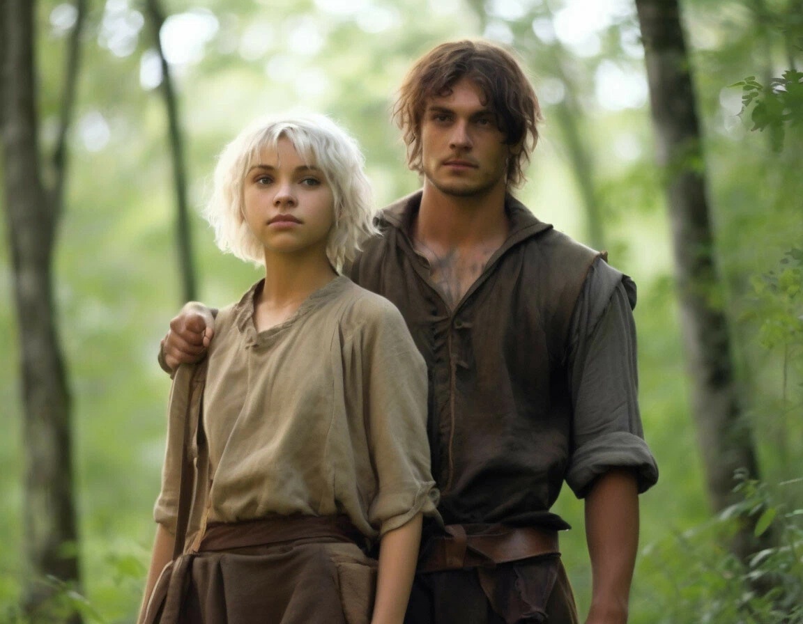 Героев нарисовал нейросеть по моему заданию. Похожи, правда? 