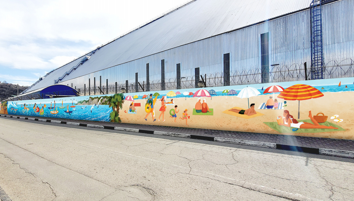 Самая длинная иллюстрация в России появится в Туапсе  