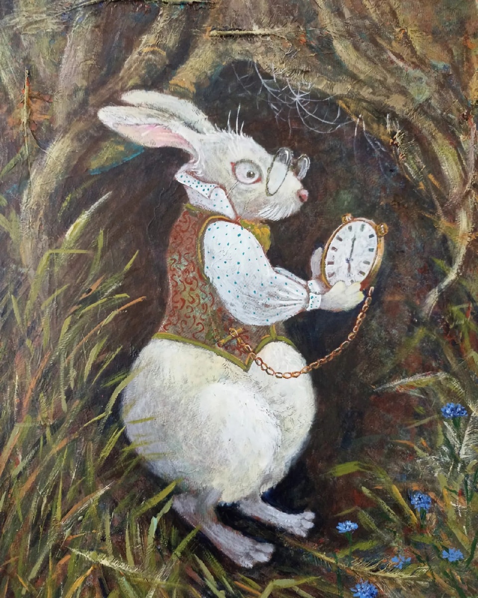 На картинке работа худодника Натальи Гартман