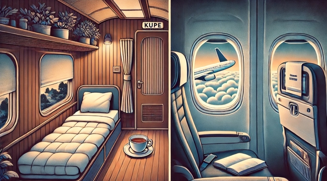 Купе или самолет?  У каждого свои предпочтения