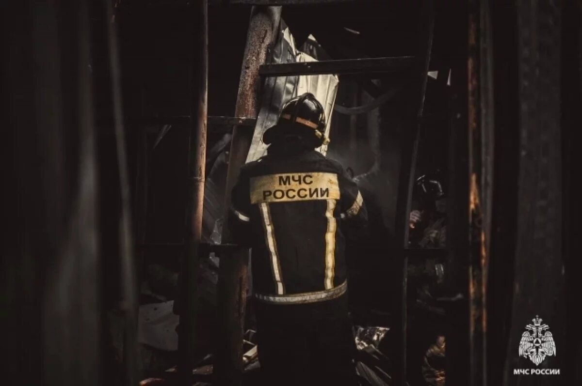    В Тихорецком районе Кубани на пожаре погиб человек