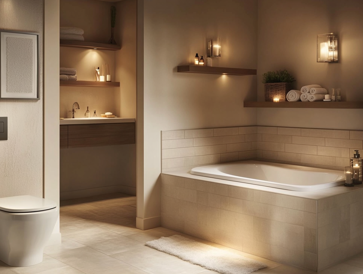    Как создать уютную и функциональную ванную комнату: 10 лучших идей для маленького пространства Антон