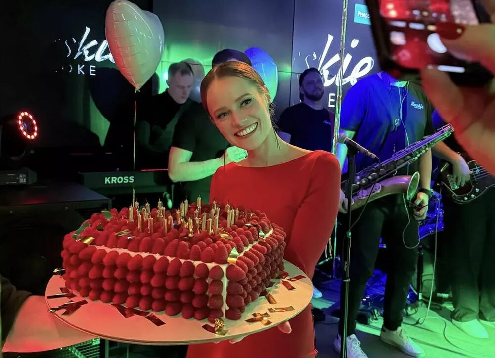    Катерина Ковальчук показала, как отметила день рождения