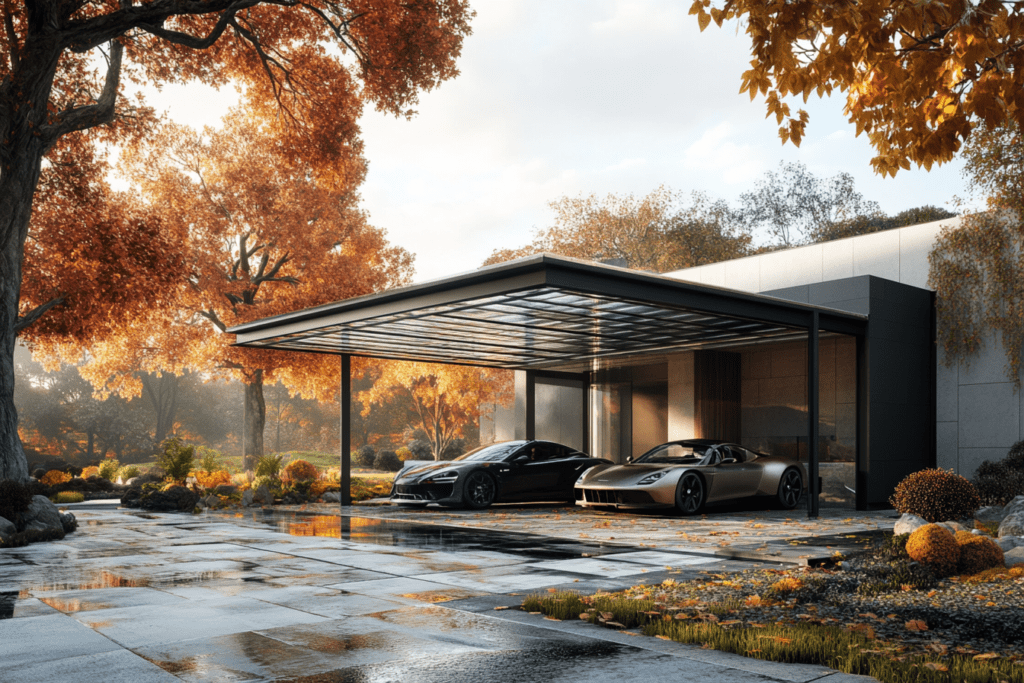    Поликарбонатные навесы от ZMK-Zenit: безопасные, прочные и стильные решения для вашего пространства в Уфе! ZMK-ZENIT